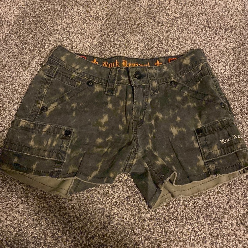 Rock revival jeans shorts